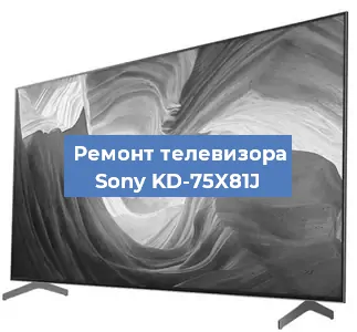 Замена материнской платы на телевизоре Sony KD-75X81J в Екатеринбурге